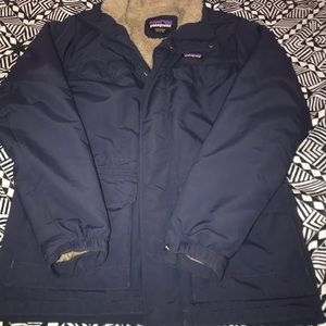 Patagonia Men’s Navy Isthmus Parka Small